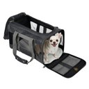 Sherpa Original Deluxe Airline-Approved Dog & Cat Carrier Bag, Charcoal, Medium