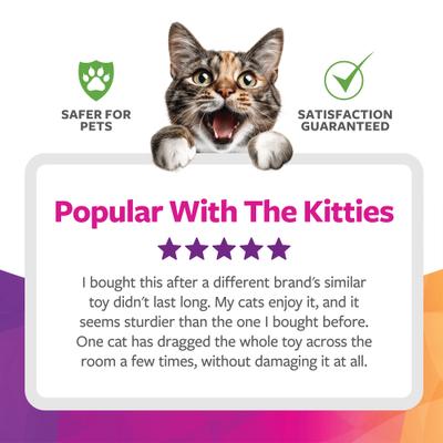 Show full view: SmartyKat Hot Pursuit Electronic Concealed Motion Cat Toy, Blue slide 6 of 11