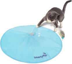 SmartyKat Hot Pursuit Electronic Concealed Motion Cat Toy, Blue
