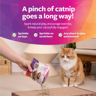 Show full view: SmartyKat USDA Certified Organic Catnip Cat Attractant, 1-oz bag slide 7 of 12