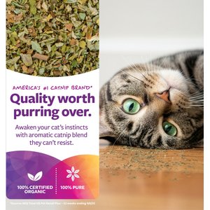 SmartyKat USDA Certified Organic Catnip Cat Attractant, 1-oz bag