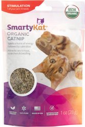 SmartyKat USDA Certified Organic Catnip Cat Attractant, 1-oz bag