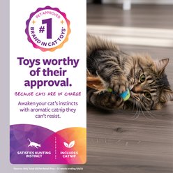 SmartyKat Flutter Balls Feathery Cat Toy slide 2 of 7