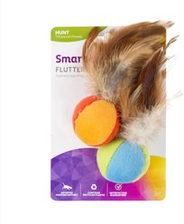 SmartyKat Flutter Balls Feathery Cat Toy