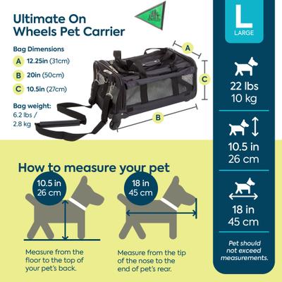 Show full view: Sherpa Ultimate on Wheels Dog & Cat Carrier Bag slide 3 of 9