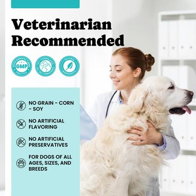 Show full view: BuddyCheer Chicken Flavored Soft Chew Calming Supplement for Dogs, 180 count slide 9 of 10