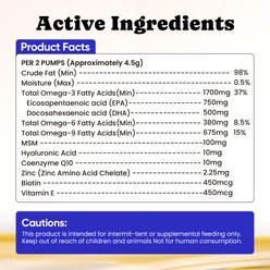BuddyCheer Wild Alaskan Salmon Oil Flavored Liquid Skin & Coat Supplement for Dogs & Cats, 16-fl oz bottle slide 2 of 9