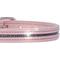 Show in main carousel: Pet Passion Roxy The Crystal Bling Dog Collar, Blush, X-Small: 9 to 12-in neck, 3/4-in wide slide 3 of 9