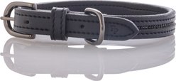 Pet Passion Roxy The Crystal Bling Dog Collar, Black Bling, XX-Large: 22 to 26-in neck, 1-in wide