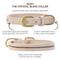 Show in main carousel: Pet Passion Roxy The Crystal Bling Dog Collar, Alabaster, X-Large: 18 to 22-in neck, 1-in wide slide 3 of 10