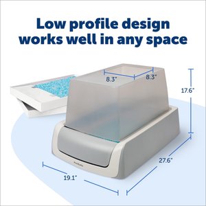 PetSafe ScoopFree Crystal Pro Legacy Top Entry Self-Cleaning Cat Litter Box