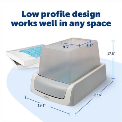 Show full view: PetSafe ScoopFree Crystal Pro Legacy Top Entry Self-Cleaning Cat Litter Box slide 7 of 11