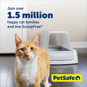 PetSafe ScoopFree Crystal Pro Legacy Front Entry Self-Cleaning Cat Litter Box