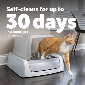 PetSafe ScoopFree Crystal Pro Legacy Front Entry Self-Cleaning Cat Litter Box