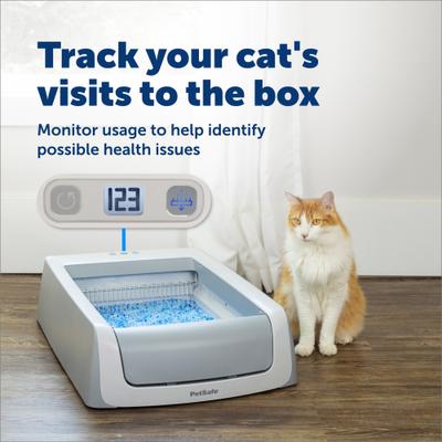 Show full view: PetSafe ScoopFree Crystal Pro Legacy Non-covered Self-Cleaning Cat Litter Box slide 7 of 12