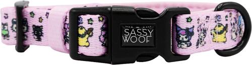 Show full view: Sassy Woof Hello Kitty & Friends Flower Festival Dog Collar, Medium:19.7-in neck, 3/4-in wide slide 3 of 7