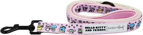 Show full view: Sassy Woof Hello Kitty & Friends Flower Festival Dog Leash, 5-ft long, 4/5-in wide slide 2 of 7