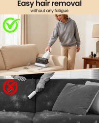 EOX 2-in-1 Electric Pet Hair Remover Tool slide 2 of 9