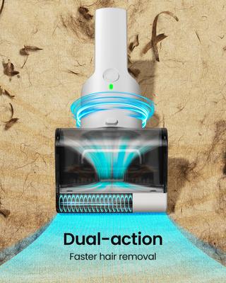 Show full view: EOX 2-in-1 Electric Pet Hair Remover Tool slide 3 of 9