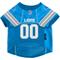 Show in main carousel: Littlearth NFL Game Day Dog & Cat Jersey, Detroit Lions, X-Small slide 3 of 8