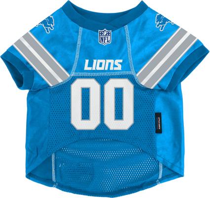 Show full view: Littlearth NFL Game Day Dog & Cat Jersey, Detroit Lions, X-Small slide 3 of 8