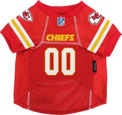 Littlearth NFL Game Day Dog & Cat Jersey, Kansas City Chiefs, X-Small slide 2 of 7