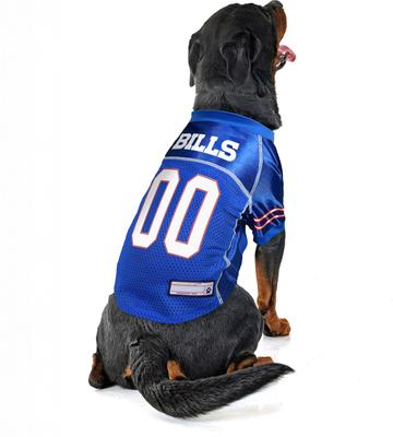 Show full view: Littlearth NFL Game Day Dog & Cat Jersey, Buffalo Bills, Big Dog slide 4 of 8