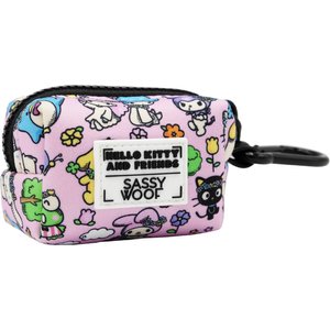 Sassy Woof Hello Kitty & Friends Flower Festival Dog Poop Bag Holder