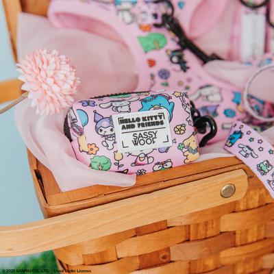Show full view: Sassy Woof Hello Kitty & Friends Flower Festival Dog Poop Bag Holder slide 3 of 5