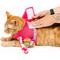 Show in main carousel: Pink Papyrus Reflective Nylon Cat Harness & Leash Set, Pink, Small slide 9 of 10