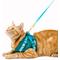 Show in main carousel: Pink Papyrus Reflective Nylon Cat Harness & Leash Set, Teal, Large slide 6 of 10