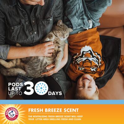 Show full view: Arm & Hammer Products Cat Litter Box Deodorizing Pod, 2 count slide 7 of 8
