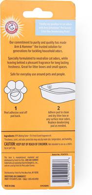 Show full view: Arm & Hammer Products Cat Litter Box Deodorizing Pod, 2 count slide 2 of 8