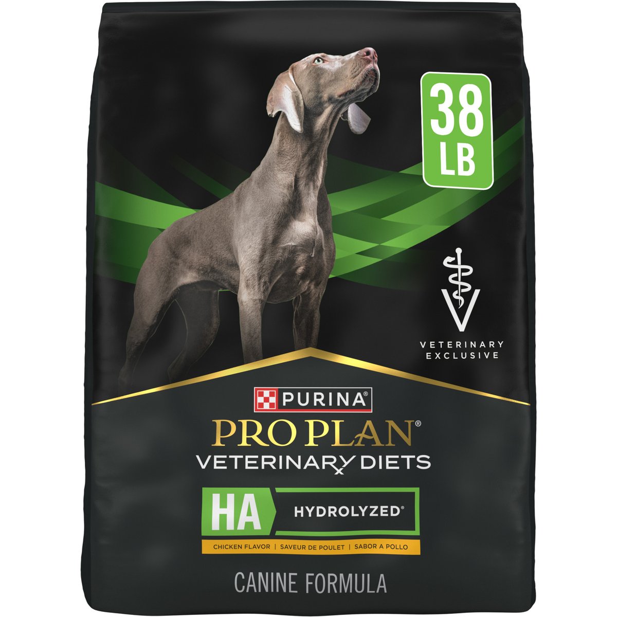 Purina Pro Plan Veterinary Diets HA Hydrolyzed Chicken Flavor Dry Dog Food, 38-lb bag