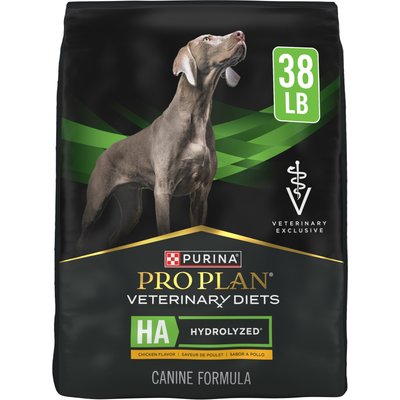 Purina Pro Plan Veterinary Diets Purina Pro Plan Veterinary Diets HA Hydrolyzed Chicken Flavor Dry Dog Food, 38-lb bag