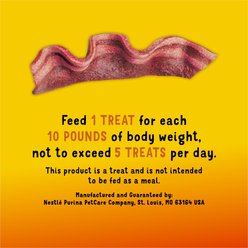 Beggin' Bacon Wrapped Ribeye Jerky Dog Treats, 25-oz pouch slide 2 of 7