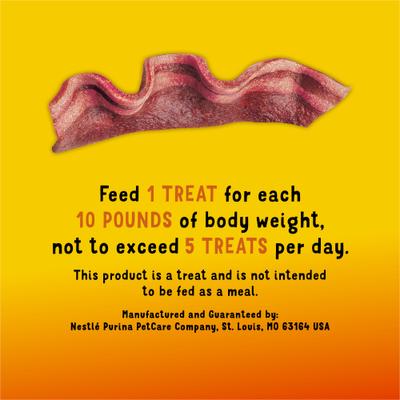 Show full view: Beggin' Bacon Wrapped Ribeye Jerky Dog Treats, 25-oz pouch slide 8 of 8