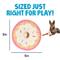 Show in main carousel: GoDog Tough N Texture Donut Dog Toy, Pink slide 3 of 7