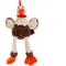 Show in main carousel: GoDog Checkers Chew Guard Rooster Squeaky Plush Dog Toy, Mini slide 1 of 11