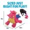 Show in main carousel: GoDog Dragons Chew Guard Squeaky Plush Dog Toy, Coral, Large slide 4 of 10