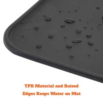 Show full view: Kitty City Raised Cat Bowls & Placemat Combo, Multi, Medium slide 6 of 9