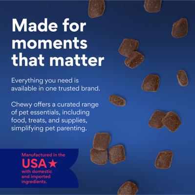 Show full view: Chewy Made Beef Recipe Grain-Free Soft & Chewy Training Bits Dog Treats (FORMERLY AMERICAN JOURNEY), 16-oz bag slide 8 of 9