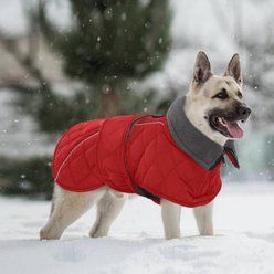 Kuoser Dog Coat, Red, XXX-Large slide 2 of 8