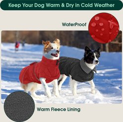 Kuoser Dog Coat, Red, Medium slide 2 of 8