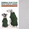 Show in main carousel: Kuoser Dog Coat, Green, Medium slide 4 of 9