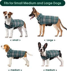 Kuoser Weatherproof Dog Coat, Green, XXX-Large slide 2 of 7