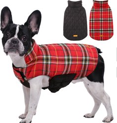 Kuoser Weatherproof Dog Coat, Red, X-Small slide 2 of 7