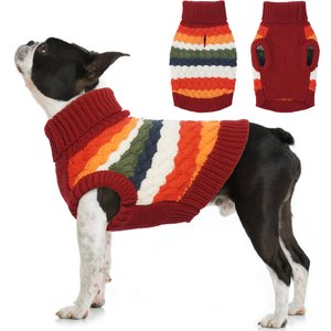 Kuoser Dog Sweater, Red, Large