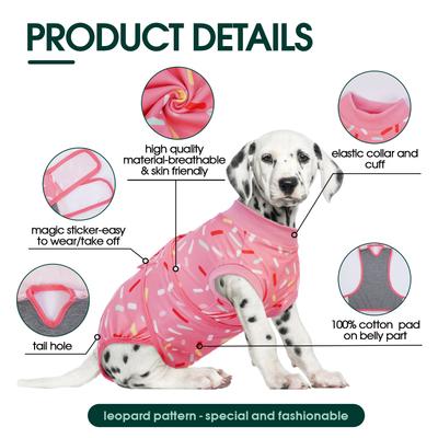 Show full view: Kuoser Dog Recovery Suit, Pink, Medium slide 3 of 10