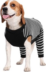 Kuoser Hind Leg Sleeve Dog Recovery Suit, Black, Medium